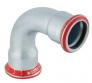 Geberit Mapress FZ b�jning - 90� - 22 mm - Muffe/muffe