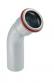 Geberit Mapress FZ b�jning - 45� - 15 mm - Muffe/nippel