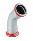 Geberit Mapress FZ b�jning - 45� - 15 mm - Muffe/muffe