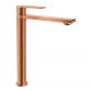 Noro Neo bowlearmatur m/vandsparer u/bundventil - B�rstet kobber