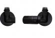 Kriss Corner Rum ventils�t m/rumtermostat - H�jre - Mat sort