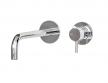 QTOO d line komplet hndvaskarmatur til indbygning - 190 mm - Poleret stl