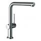 Hansgrohe Talis M54 kkkenarmatur m/L-tud og udtrk - Krom