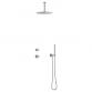 Damixa Iris DS 2 brusesystem til indbygning - Loft - Steel