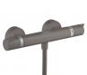 Hansgrohe Ecostat Comfort brusetermostat m/rosetter - Brstet sort krom