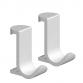 Hansgrohe WallStoris krog - 2 stk - Mat hvid