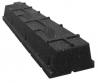Solarplus gummiforh�jer til Solarplus jordfundament t/ luft/vand varmepumpe - S�t af 2 Stk.