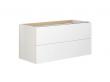 Dansani Luna vaskeskab 100x48 m/skuffer - Hvid h�jglans