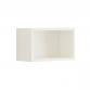 Dansani Luna ben hylde 40 x 19 cm - Hvid mat