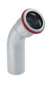 Geberit Mapress FZ b&oslash;jning - 45&deg; - 18 mm - Muffe/nippel