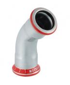 Geberit Mapress FZ b&oslash;jning - 45&deg; - 18 mm - Muffe/muffe
