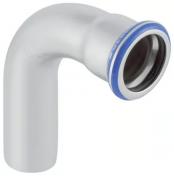 Geberit Mapress rustfri b&oslash;jning - 18 mm - 90&deg; - Muffe/nippel