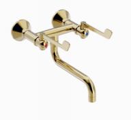 Toni SP Albue armatur med 200 mm tud - Messing