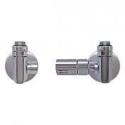 Kriss Corner Combi Rum ventils�t m/rumtermostat - H�jre - Krom