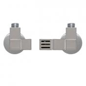 Kriss 4K2 Rum ventils�t m/rumtermostat - Krom