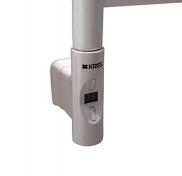 Kriss Nuvo 2 varmeelement m/boost & sparefunktion - Rund - 600w - Hvid Kriss Nuvo 2 varmeelement m/boost & sparefunktion - Rund - 600w - Hvid