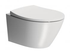 GSI Modo 52 kompakt vghngt toilet m/SwirlFlush og Extraglaze - mat hvid