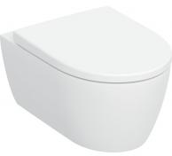 Geberit iCon v�gh�ngt toilet m/TurboFlush, toilets�de og Keratect