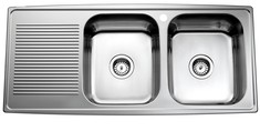 Intra Juvel Horizon 1120 dobbelt kkkenvask - Hjrevendt