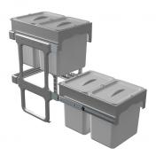 Intra Tandem 40-4 affaldssortering m/4 spande