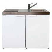 Intra Kitchenline MK100 minik�kken m/keramisk kogeplade - Hvid