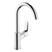 hansgrohe Logis 210 hndvaskarmatur m/svingtud u/bundventil - Krom