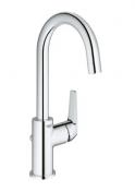 Grohe Bau Flow h�ndvaskarmatur Eco m/l�ft-op bundventil - Krom
