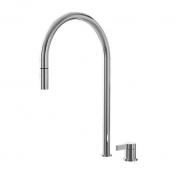 Lavabo Alkymist 787 RS k�kkenarmatur m/udtr�k og svingtud - Rustfrit st�l