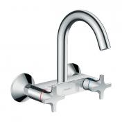 Hansgrohe Logis M32 kkkenarmatur t/vg - Med svingtud