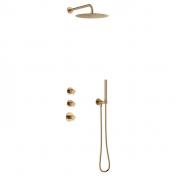 Damixa Iris XS 1 300 bruses�t til indbygning - B�rstet bronze