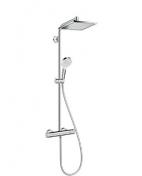 hansgrohe Crometta E 240 Showerpipe 1jet m/termostat - Krom