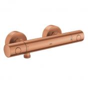 Grohe Grohtherm 800 Cosmopolitan brusearmatur m/termostat - B�rstet Warm Sunset