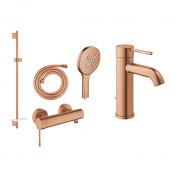Grohe Essence komplet pakke til badev�relset - B�rstet Warm Sunset