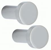 Outlet - Lavabo Luna hndkldekrog - Stor model - 2 stk - Krom