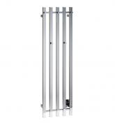 Dansani Luna Kvika hndkldetrrer m/timer - 33x120 cm - Rustfri stl