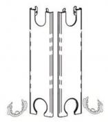 Unite endegavl til radiator T11-H600
