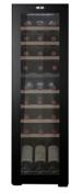 Cavin Northern Collection 27 fritstende vinkleskab m/2 zoner - Sort