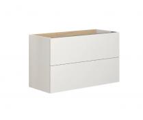 Dansani Luna Urban Mini vaskeskab 80x48 m/skuffer - Hvid mat