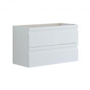 Dansani Luna Urban Mini vaskeskab 80*48 m/skuffer - Hvid mat lak