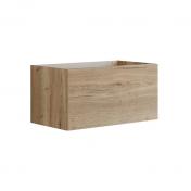 Dansani Luna Urban 80 sideskab m/skuffe - Natur eg