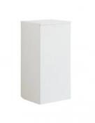 Dansani Luna Urban underskab 40 m/bakke+pose - Venstrehængslet - Hvid mat