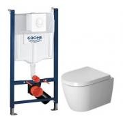 Duravit Me by Starck Compact toiletpakke inkl. sde m/softclose, Wondergliss, cisterne og hvid betjening