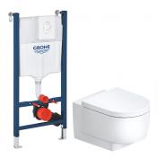Duravit Balcoon DuraShield toiletpakke m/s�de, cisterne og betjening i hvid