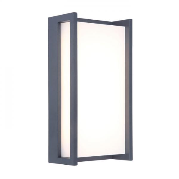 Lutec Architectural Qubo udendørslampe til væg 22 x 11 cm