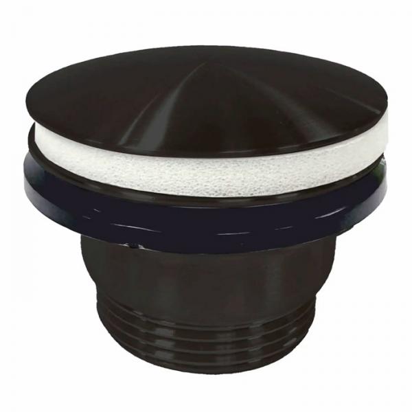 Lavabo Luna RS universal pop-up bundventil - Mat sort Lavabo Luna RS universal pop-up bundventil - Mat sort