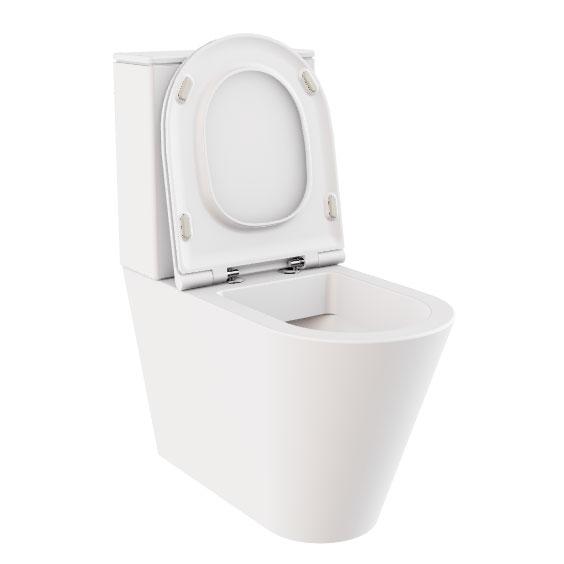 Lavabo Forma rimless gulvstående toilet BTW inkl. sæde Lavabo Forma rimless gulvstående toilet BTW inkl. sæde