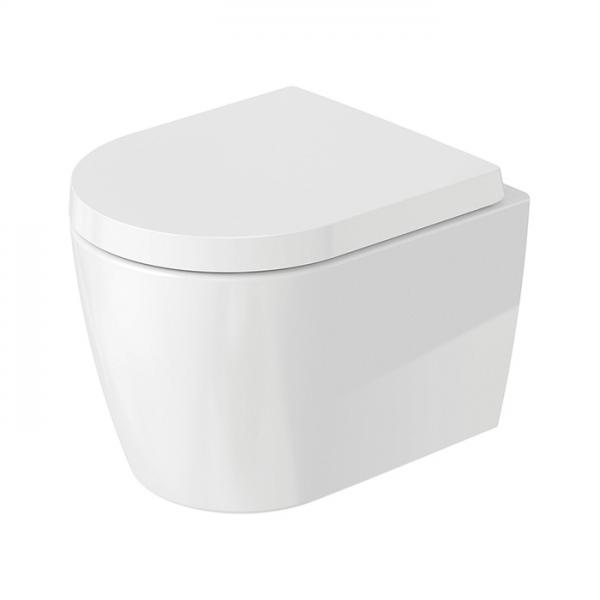 Duravit ME by Starck Compact væghængt toilet inkl. sæde og DuraShield Duravit ME by Starck Compact væghængt toilet inkl. sæde og DuraShield