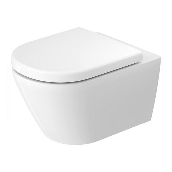 Duravit D-code 54 rimless væghængt toilet m/skjult montering Duravit D-code 54 rimless væghængt toilet m/skjult montering