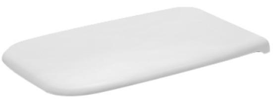 Duravit D-Code toilets&aelig;de d&aelig;mpet lukning - forl&aelig;nget