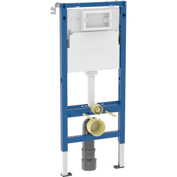 Geberit Duofix element 112 cm m/Delta indbygningcisterne - Tilslutning i siden - Serie 2025